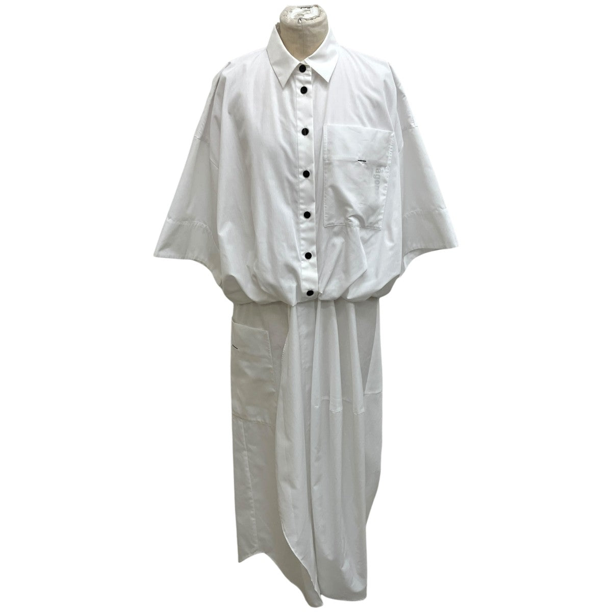 nagonstans 25SSballoon shirt dress半袖ワンピース470IS433-0781 古着・中古-1枚目のアイテム画像