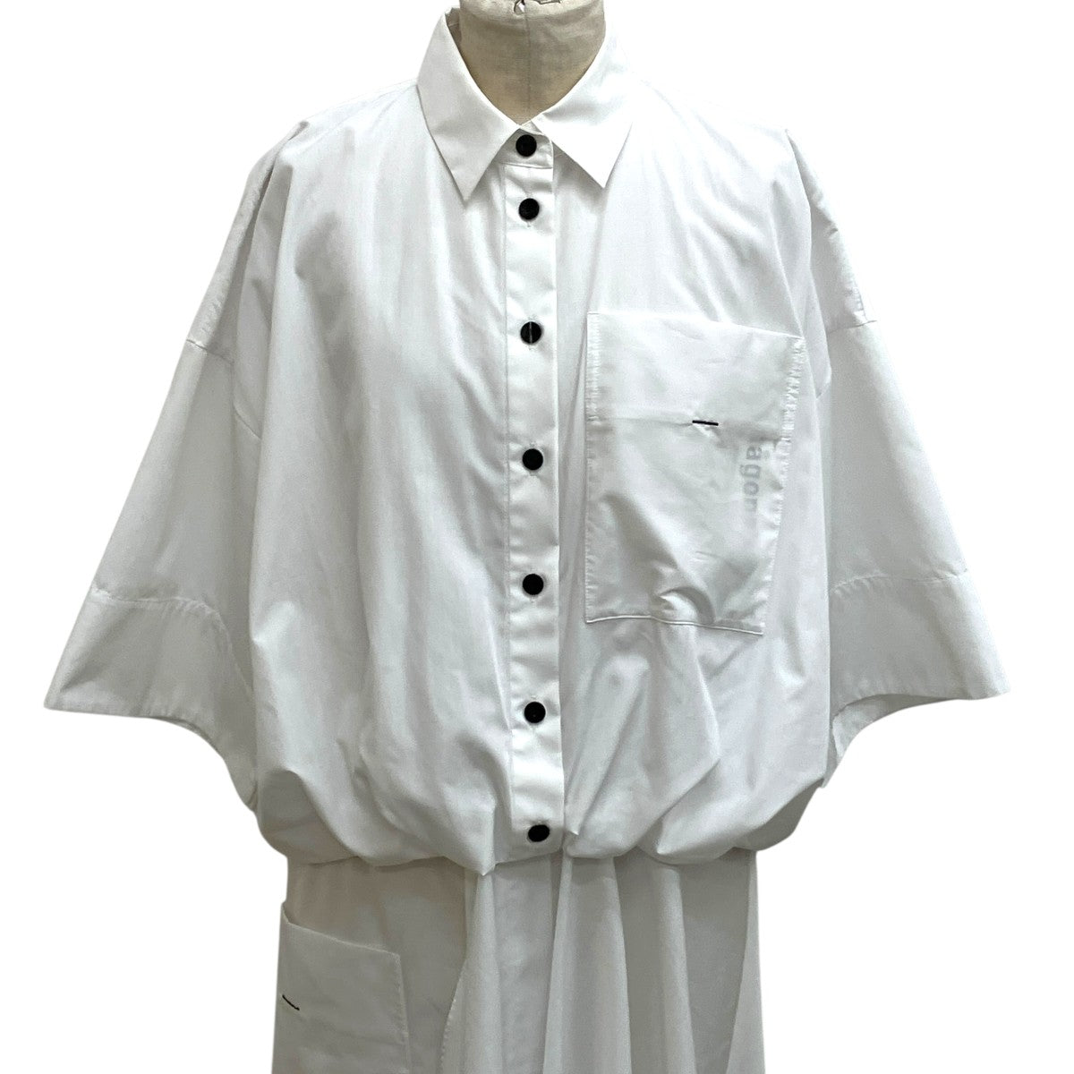 nagonstans 25SSballoon shirt dress半袖ワンピース470IS433-0781 古着・中古-3枚目のアイテム画像