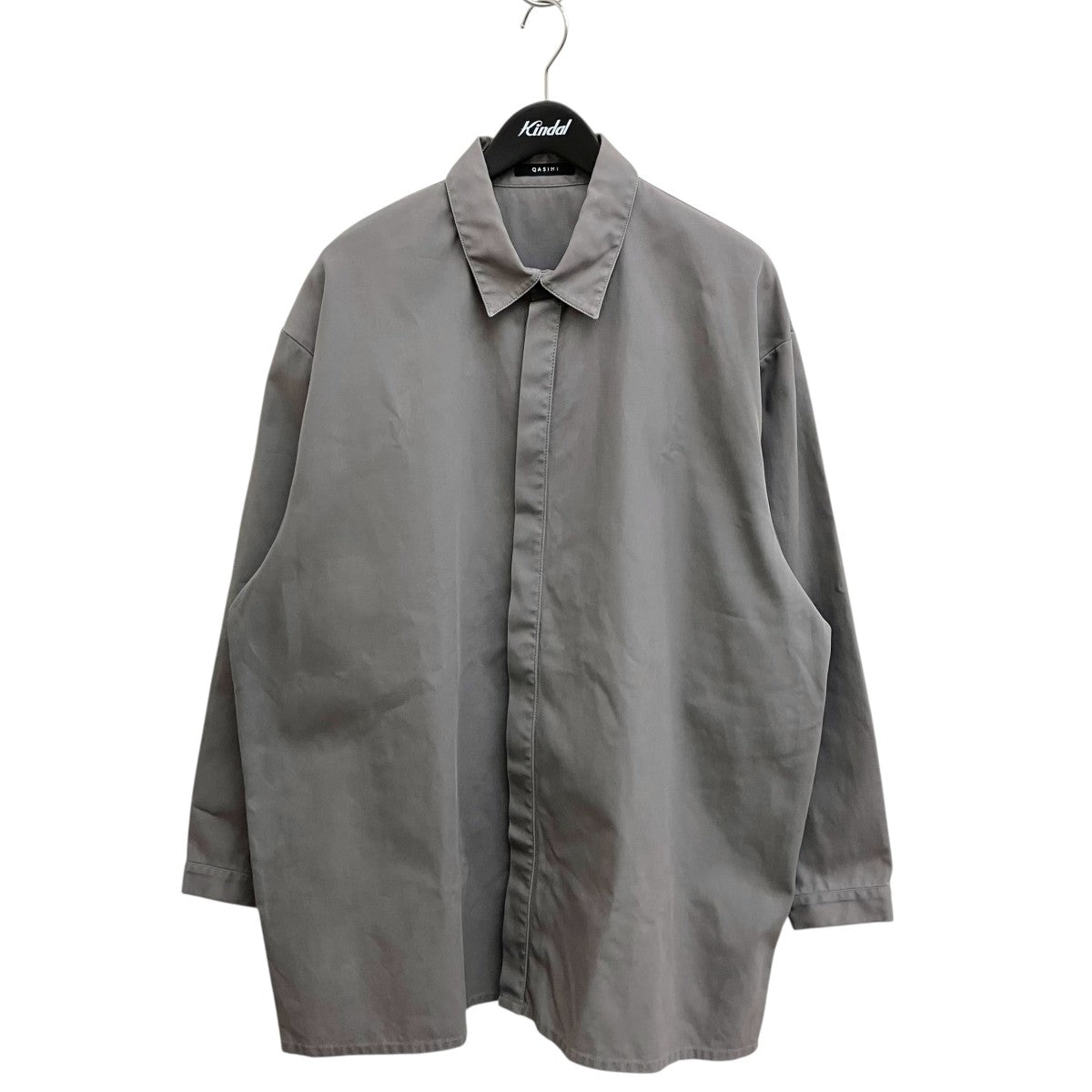 QASIMI 19AWOVERSIZED SHIRTS - HEAVY TWILL ヘビーツイル オーバーサイズシャツ長袖シャツSH01 SABIK 古着・中古-1枚目のアイテム画像