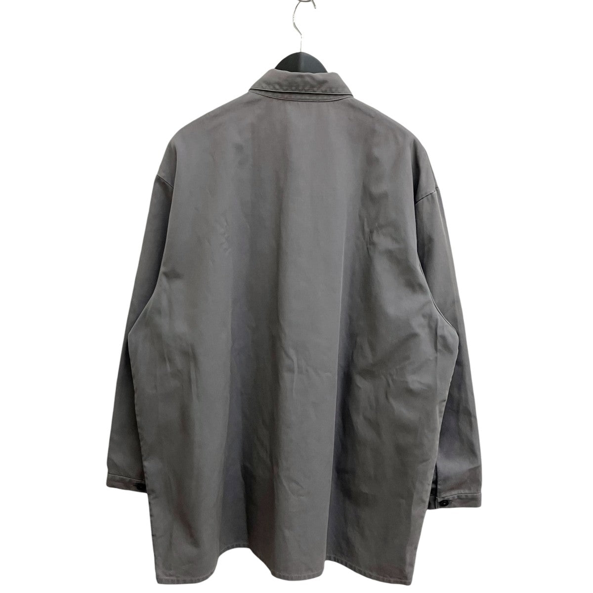 QASIMI 19AWOVERSIZED SHIRTS - HEAVY TWILL ヘビーツイル オーバーサイズシャツ長袖シャツSH01 SABIK 古着・中古-2枚目のアイテム画像