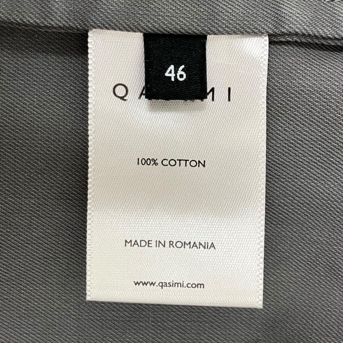 QASIMI 19AWOVERSIZED SHIRTS - HEAVY TWILL ヘビーツイル オーバーサイズシャツ長袖シャツSH01 SABIK 古着・中古-9枚目のアイテム画像
