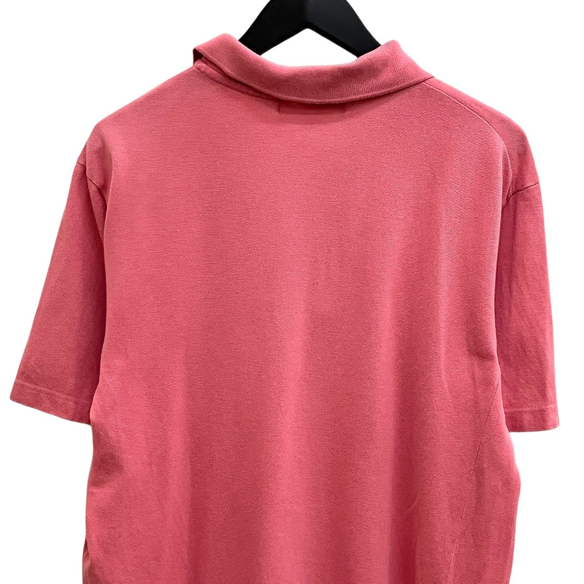 LACOSTE×COMME des GARCONS SHIRT コットン鹿の子アシンメトリーポロシャツ FL-T003 古着・中古-4枚目のアイテム画像