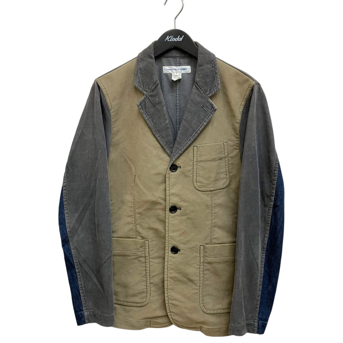 COMME des GARCONS SHIRT テーラードジャケットS22168 古着・中古-1枚目のアイテム画像