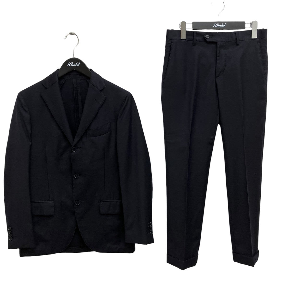 LARDINI 2Bジャケットセットアップスーツ 古着・中古-1枚目のアイテム画像