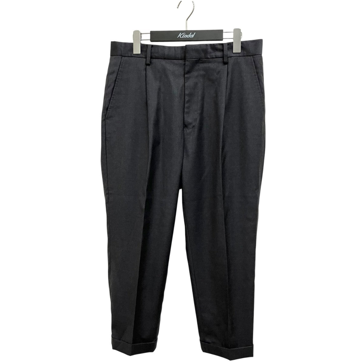 WACKO MARIA LORO PIANA社製タックパンツ 古着・中古-1枚目のアイテム画像