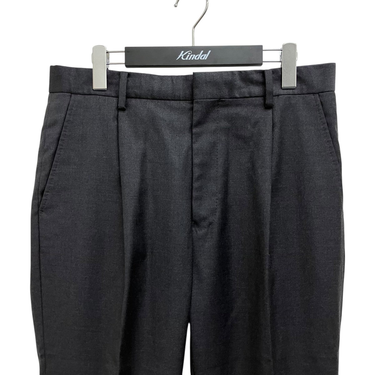 WACKO MARIA LORO PIANA社製タックパンツ 古着・中古-3枚目のアイテム画像