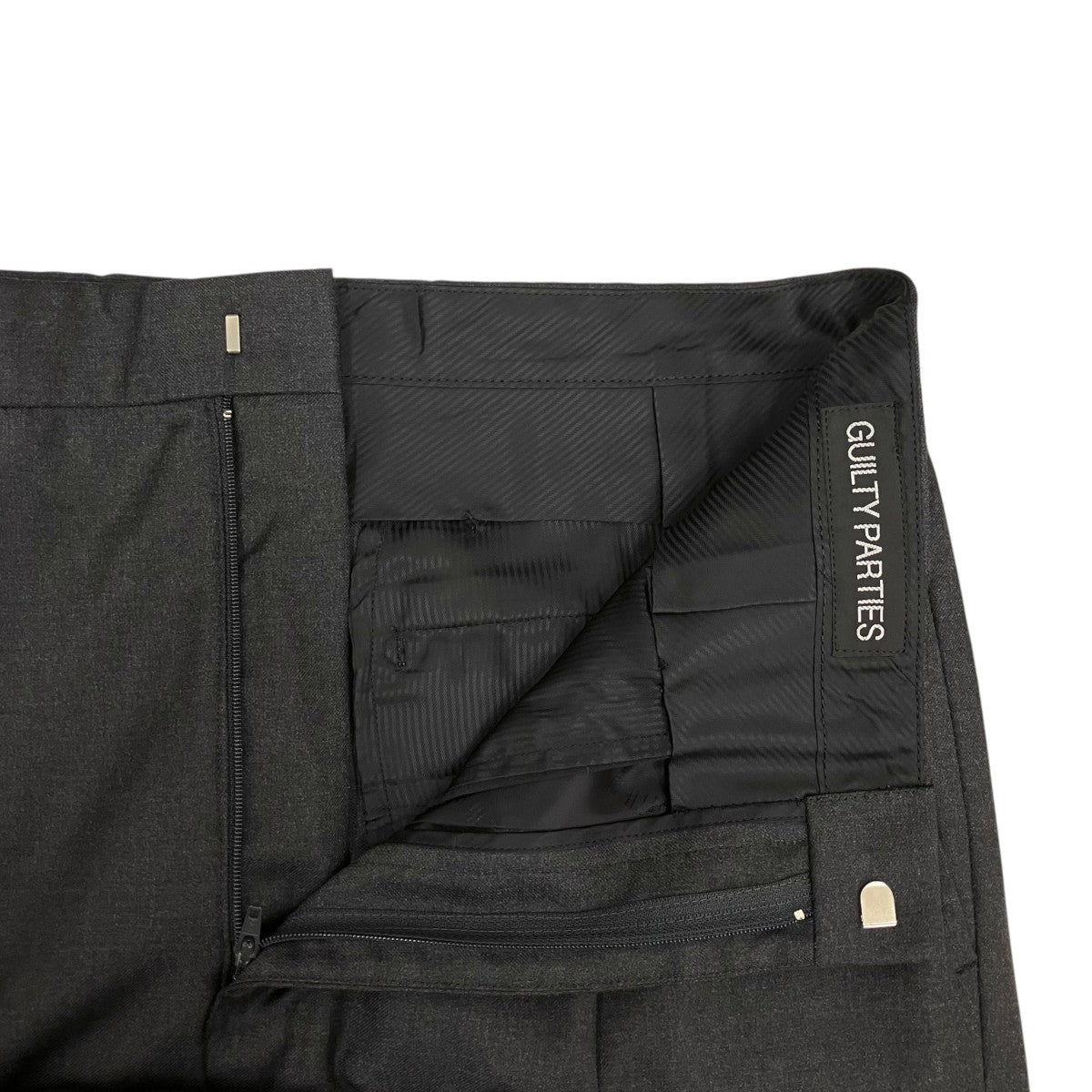 WACKO MARIA LORO PIANA社製タックパンツ 古着・中古-6枚目のアイテム画像