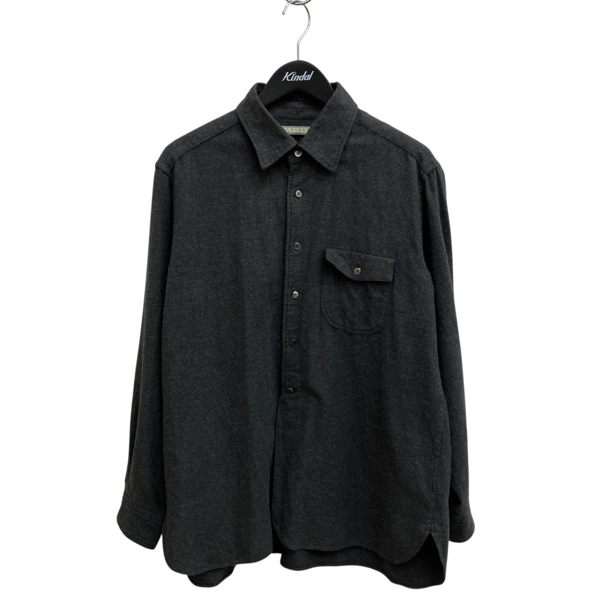 Gorsch Bauer Yak mixed cotton shirt長袖シャツ12-2ND-SH01-YAK 古着・中古-1枚目のアイテム画像