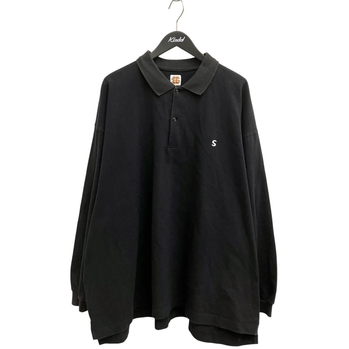 SEESEE BIG LS POLOポロシャツ 古着・中古-1枚目のアイテム画像