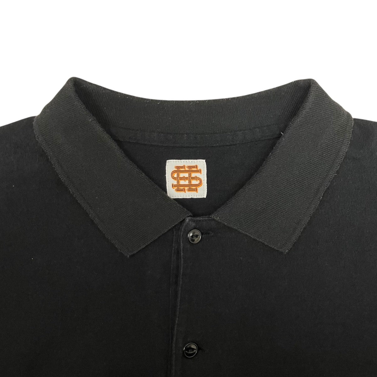SEESEE BIG LS POLOポロシャツ 古着・中古-4枚目のアイテム画像
