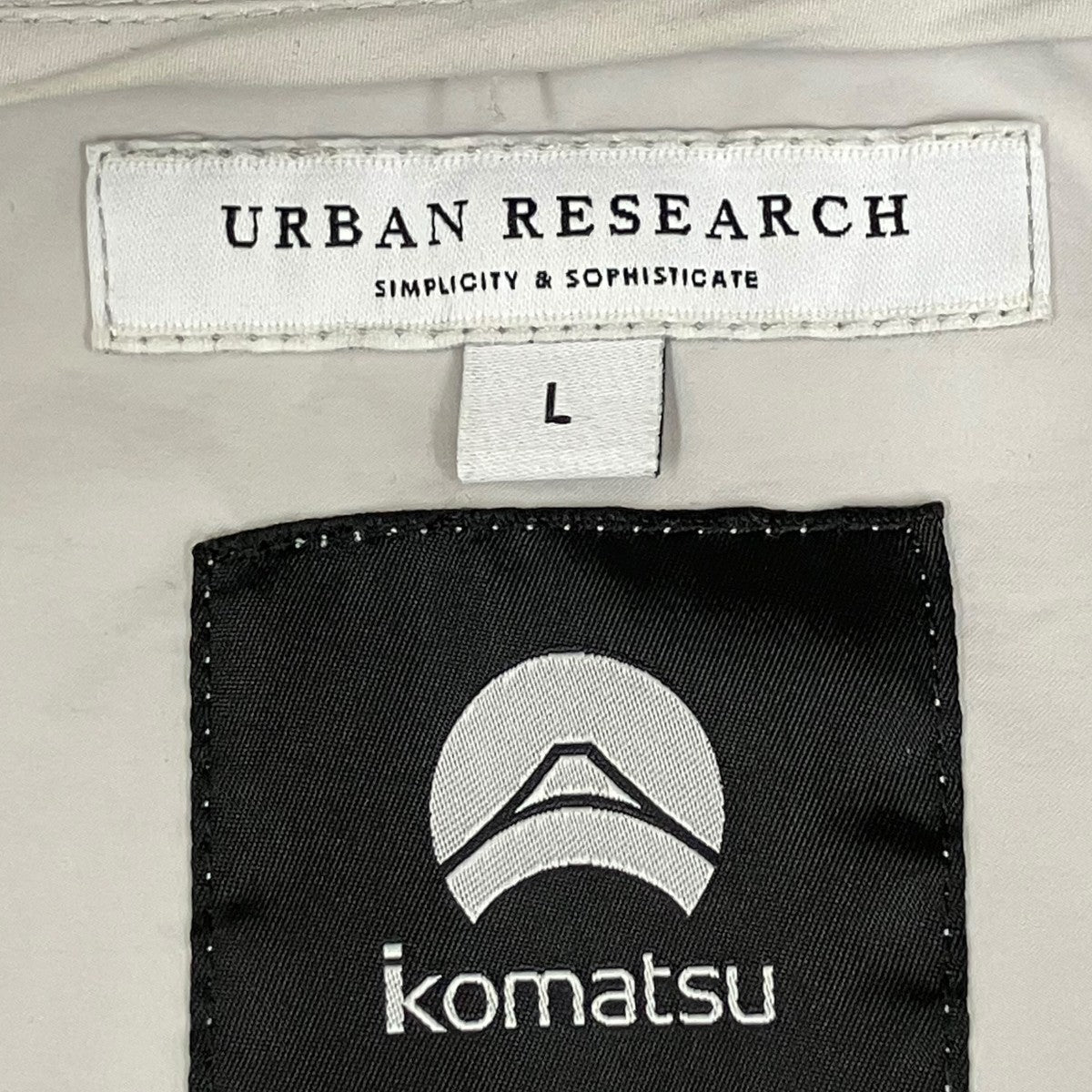 KOMATSU CADET ANORAKアノラックパーカーUR44-17B003