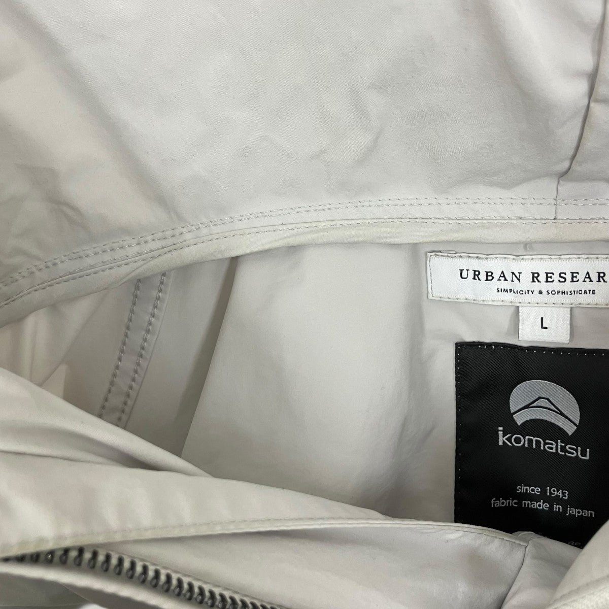 KOMATSU CADET ANORAKアノラックパーカーUR44-17B003