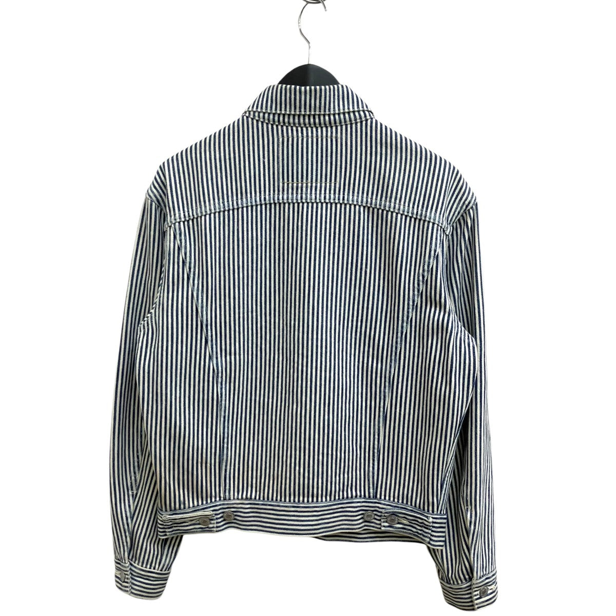 LEVI’S HICKORY STRIPE 557 XX TRUCKER DENIM JACKETデニムジャケットPO-4515039796 古着・中古-2枚目のアイテム画像