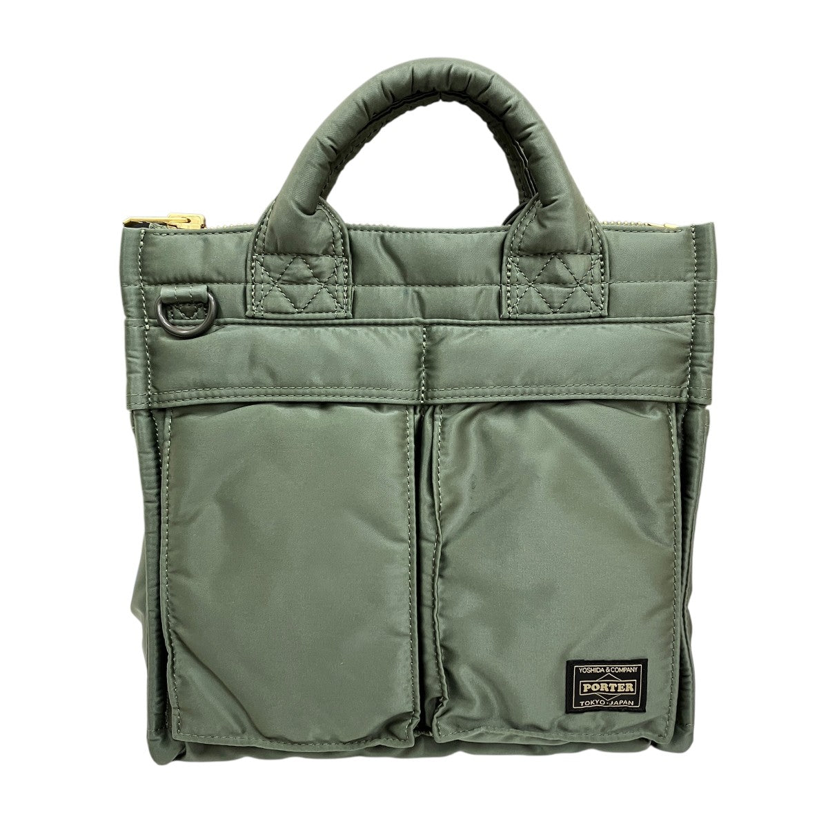 PORTER SQUARE TOTE BAGショルダーバッグ 古着・中古-1枚目のアイテム画像