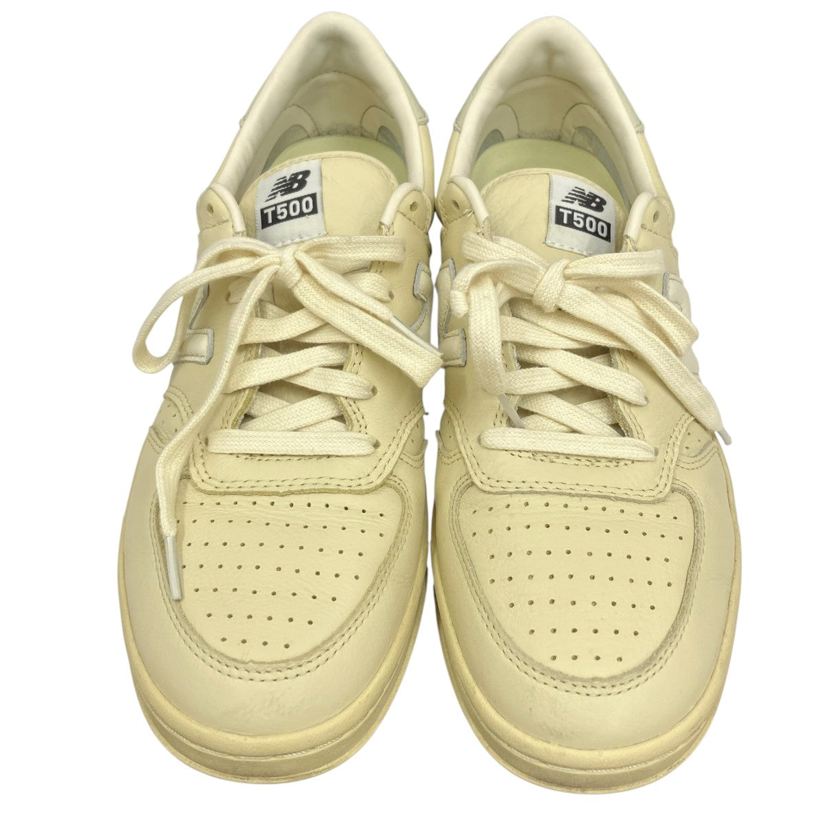 AURALEE×NEW BALANCE 25AWT500 ”Vintage Ivory”スニーカーCT500AL 古着・中古-2枚目のアイテム画像