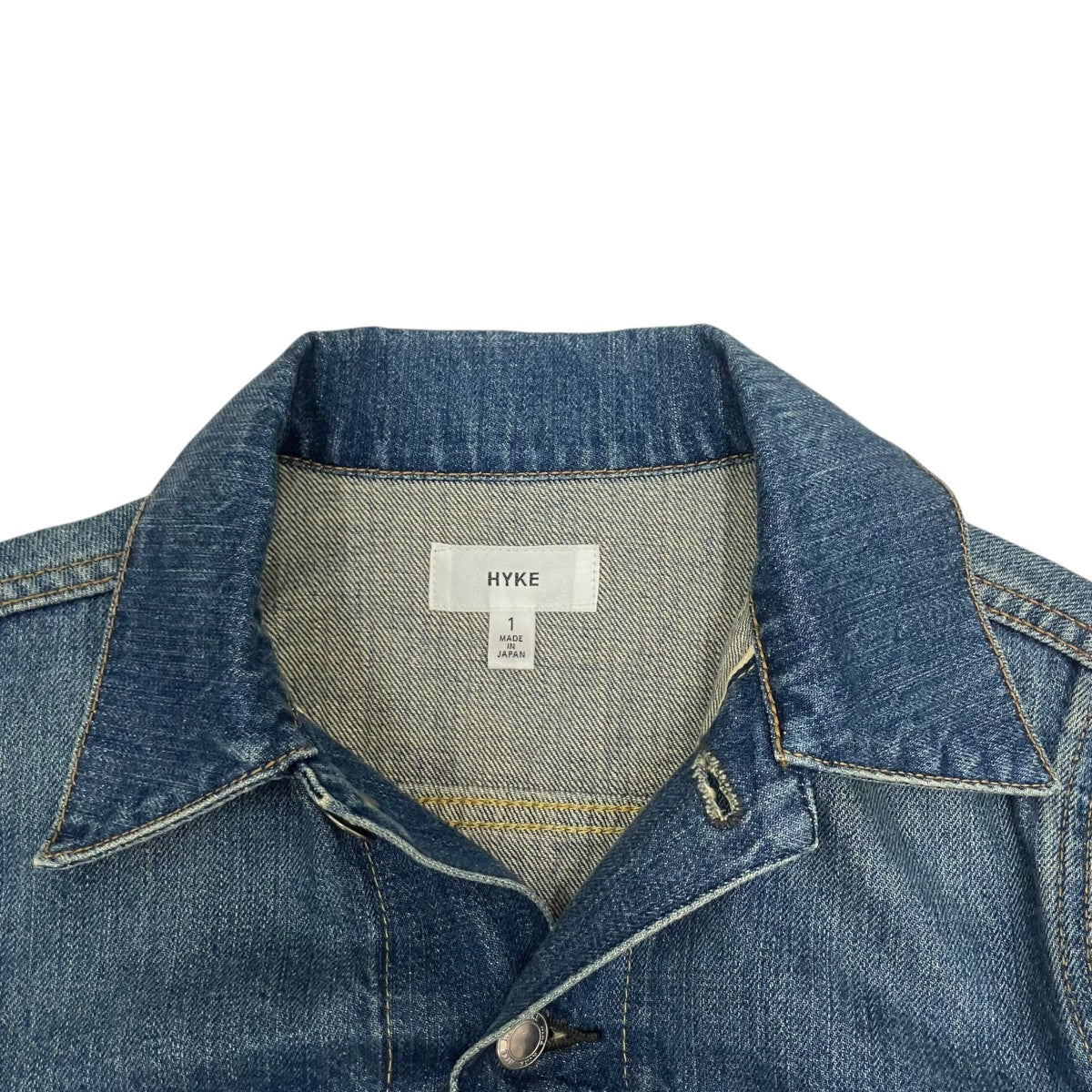 HYKE デニムジャケット 古着・中古-6枚目のアイテム画像