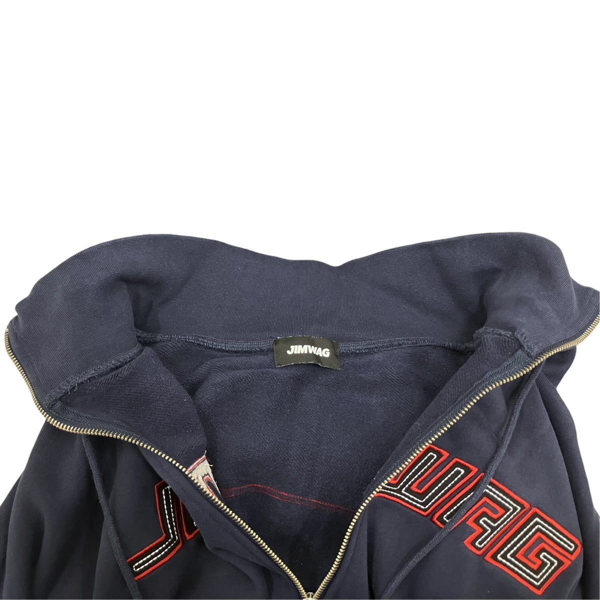 JIMWAG(ジムワッグ) Stitch line hoodie set upジップパーカー