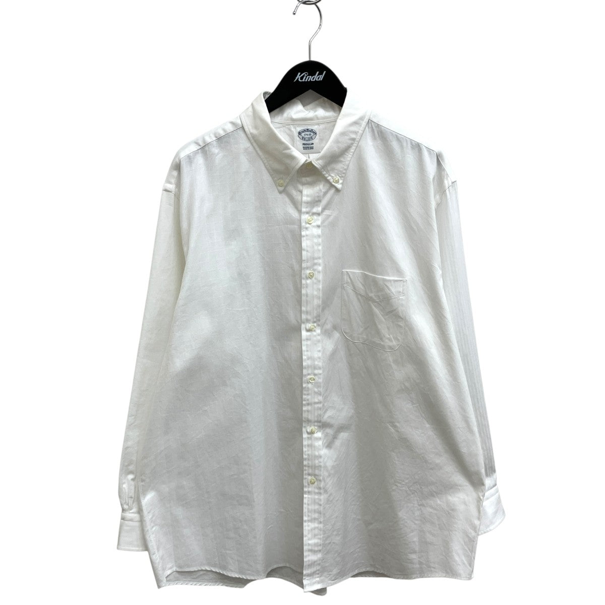 BROOKS BROTHERS MAKERS AND MARCHANTS オックスフォードシャツ 19-70-6564-01 古着・中古-1枚目のアイテム画像