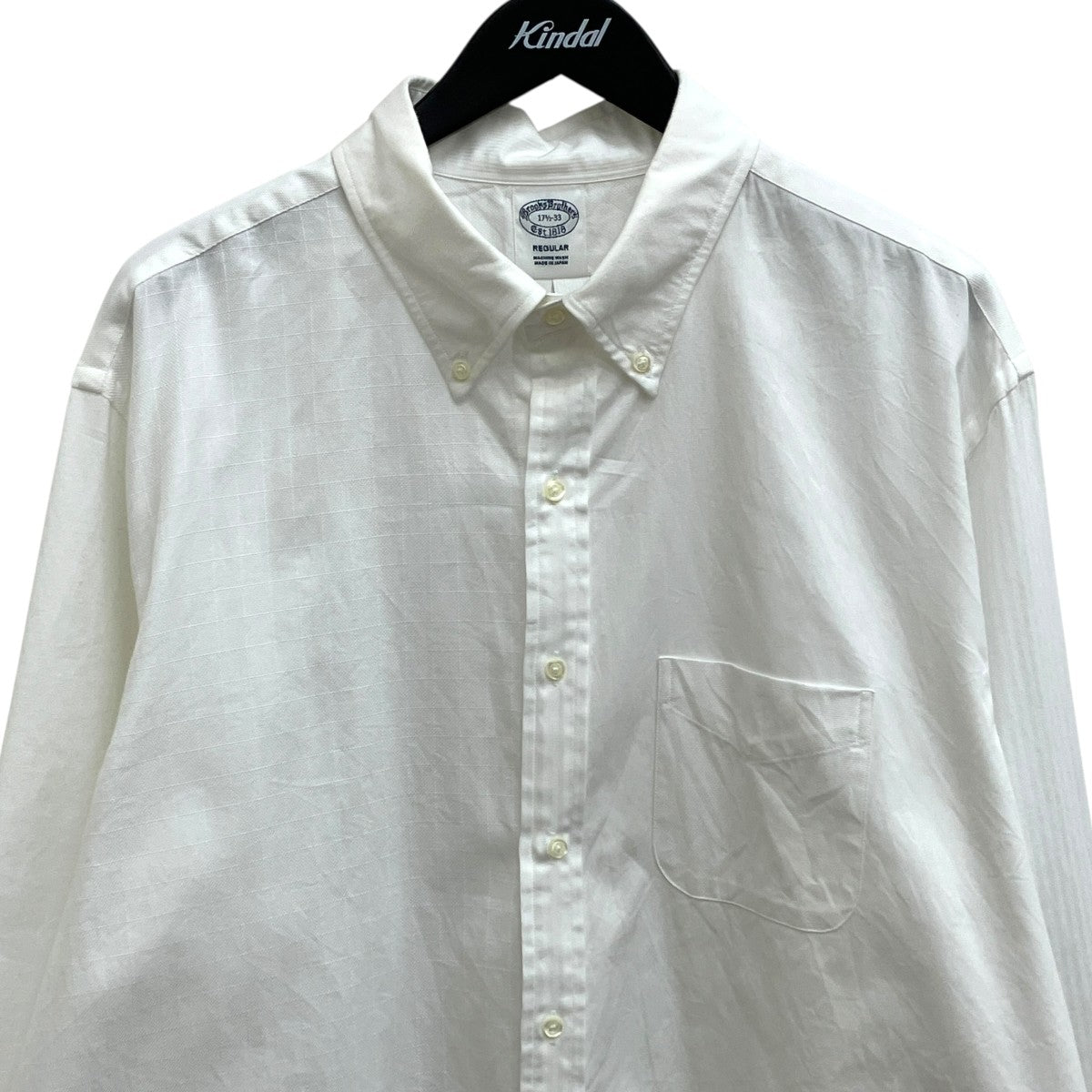 BROOKS BROTHERS MAKERS AND MARCHANTS オックスフォードシャツ 19-70-6564-01 古着・中古-3枚目のアイテム画像