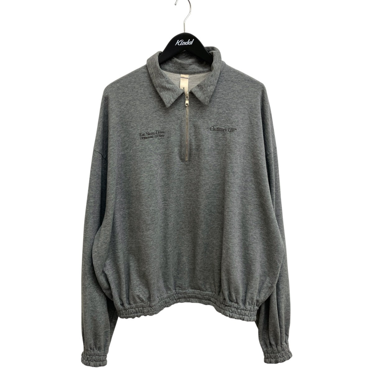 SHINYA KOZUKA ORDINARY LOCAL SPORTS COACHハーフジップスウェット2601SK79 古着・中古-1枚目のアイテム画像