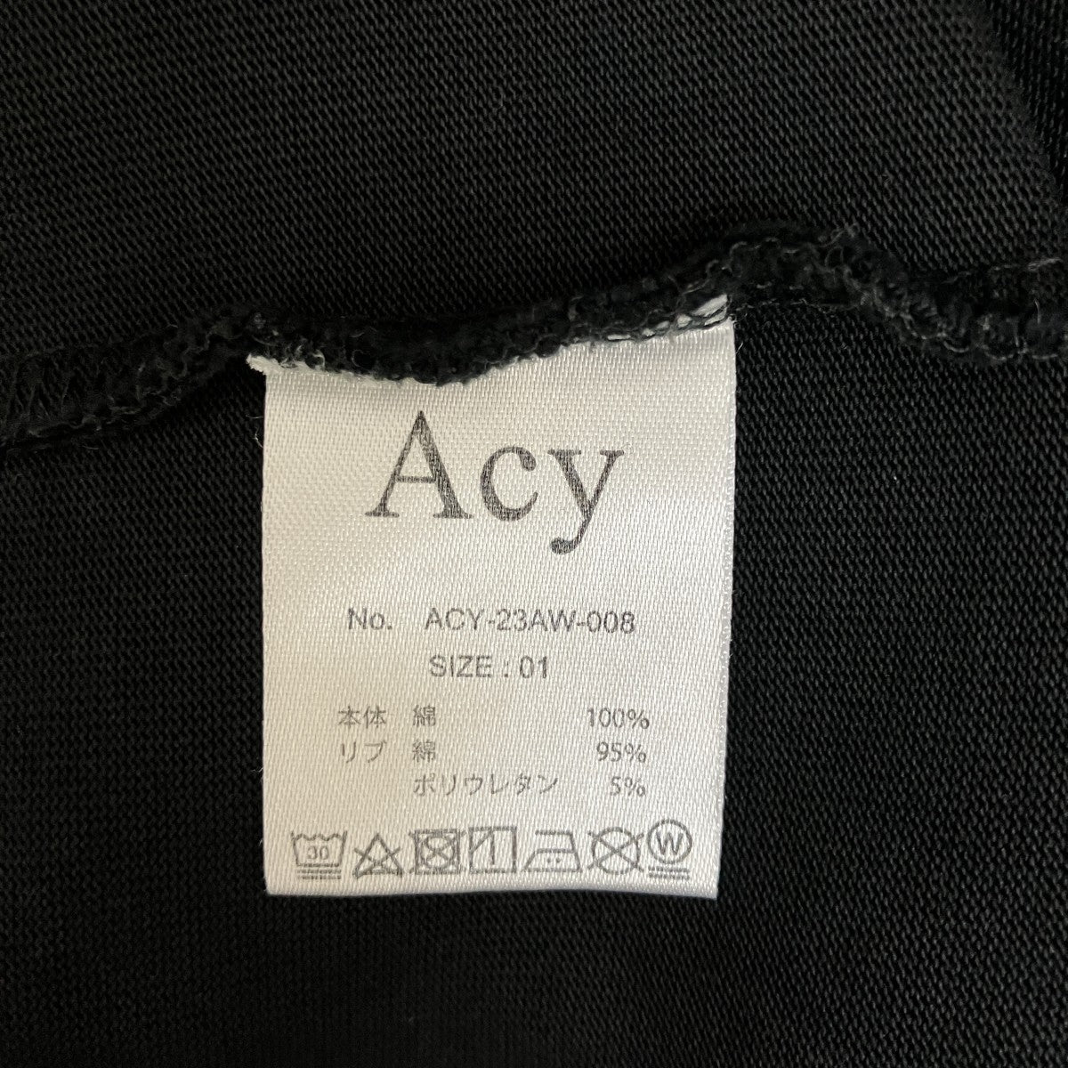 長袖TシャツACY-23AW-008