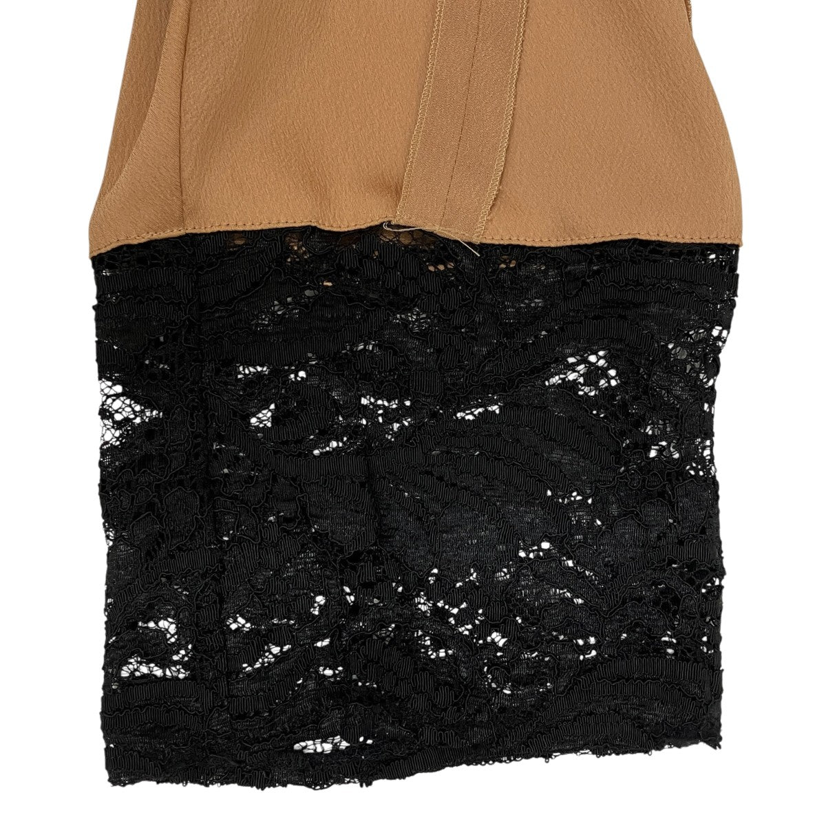FUMIE=TANAKA FT satin lace hoodieパーカーF24A-23 古着・中古-6枚目のアイテム画像