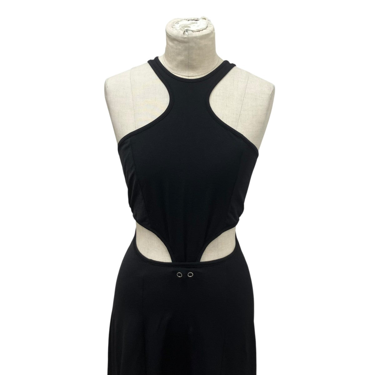 JOHN LAWRENCE SULLIVAN WRINKED JERSEY DOKING DRESSノースリーブワンピース3C010-0524-14 古着・中古-4枚目のアイテム画像
