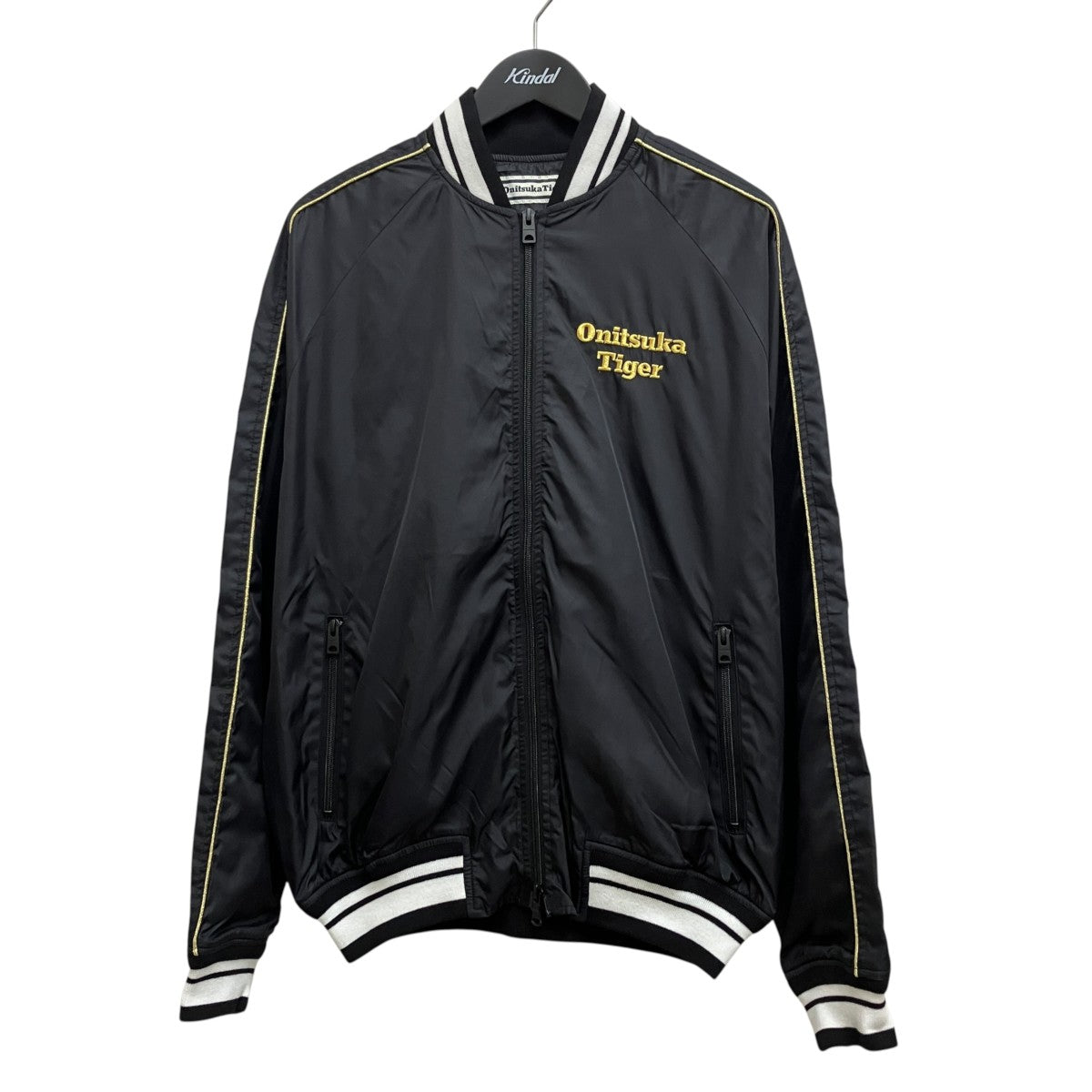 Onitsuka Tiger BOMBER JACKETトラックジャケット2183B437 古着・中古-1枚目のアイテム画像