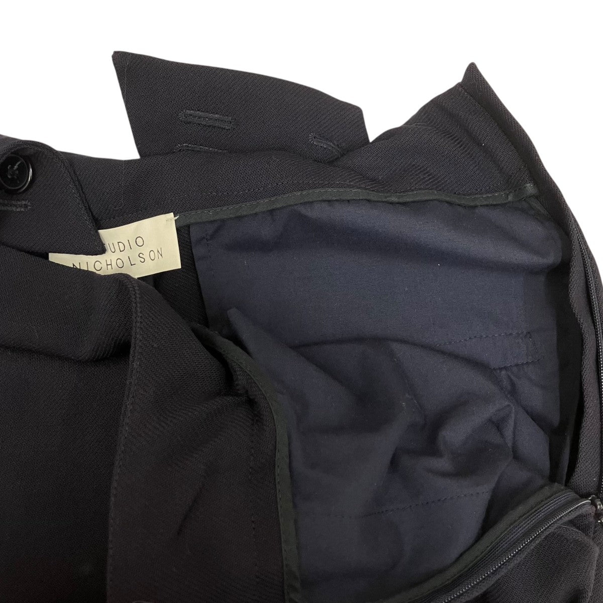 STUDIO NICHOLSON BAPTISTE ONE PIECEパンツSN-141 古着・中古-7枚目のアイテム画像