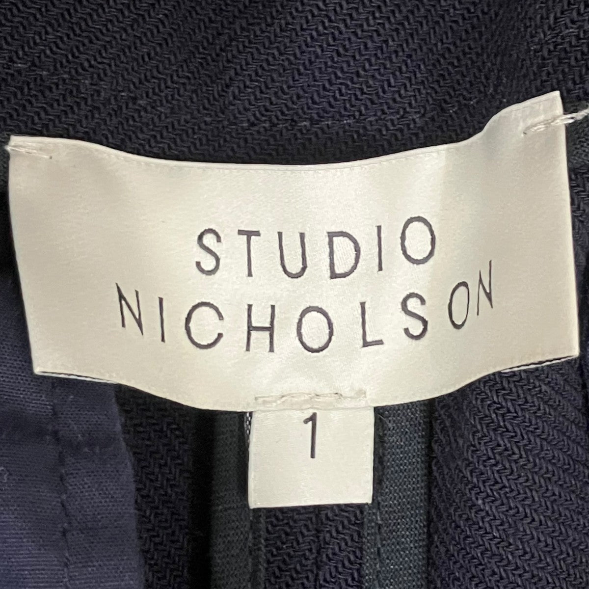 STUDIO NICHOLSON BAPTISTE ONE PIECEパンツSN-141 古着・中古-9枚目のアイテム画像