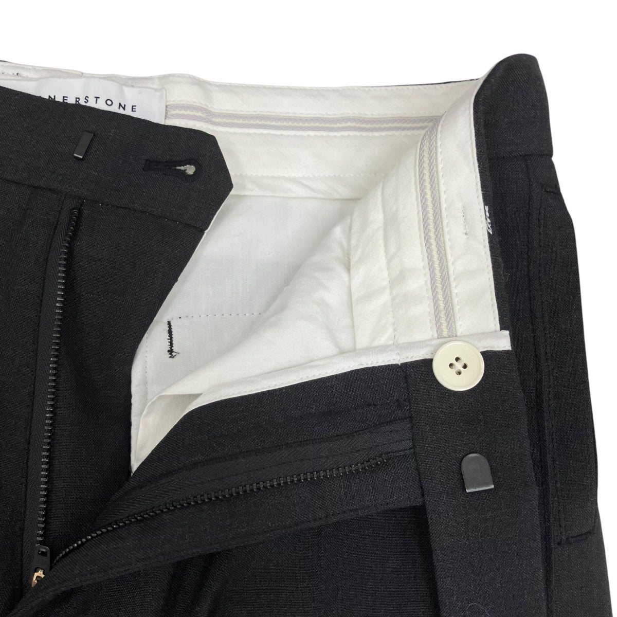 CORNERSTONE side seam trousersスラックスCMBP2103052 古着・中古-5枚目のアイテム画像