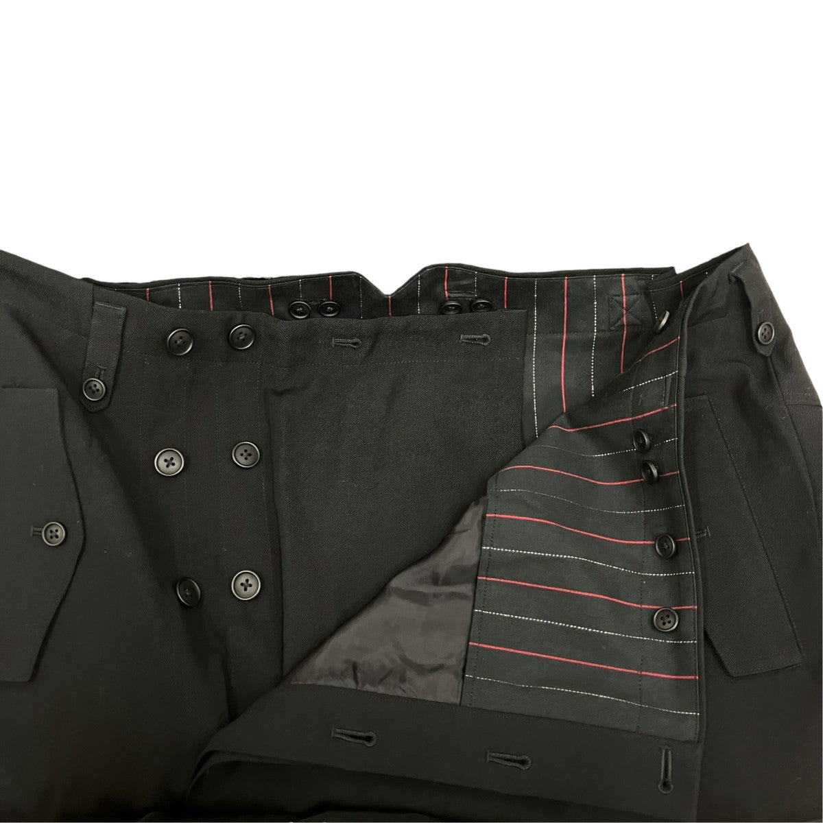 WOOL GABARDINE YORK SWITCHING SKIRTスカートHO-S13-534