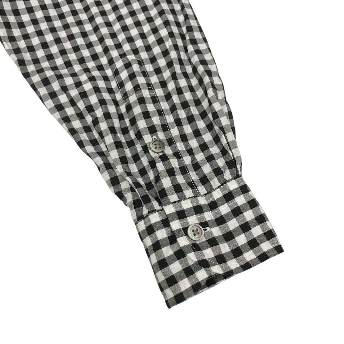 Porter Classic ROLL UPチェックシャツ 古着・中古-4枚目のアイテム画像