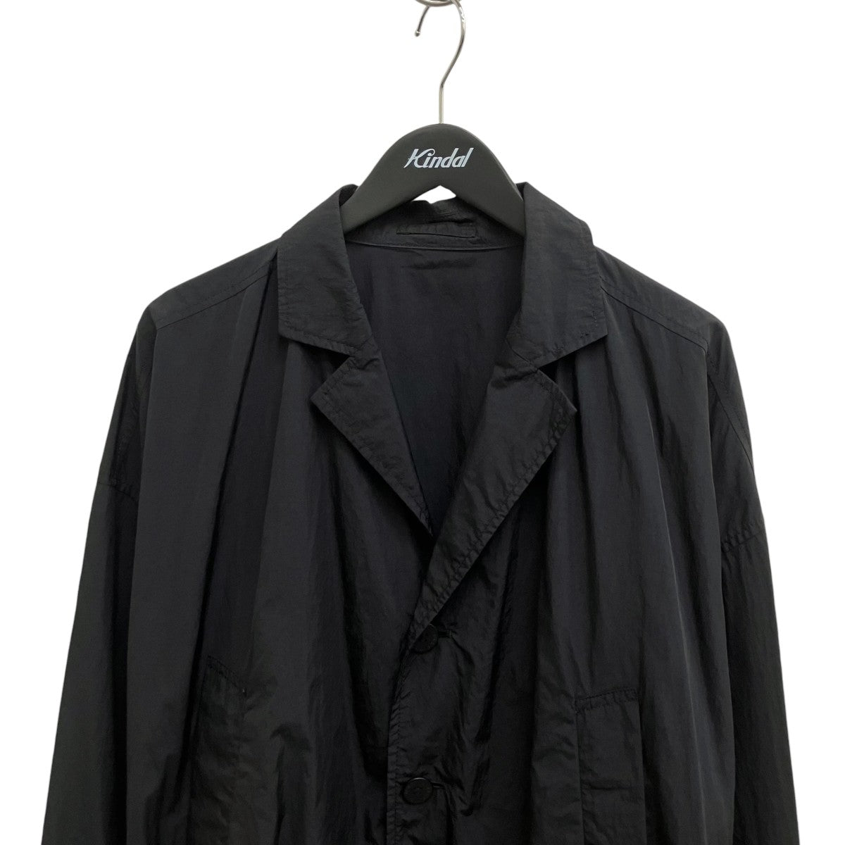 ISSEY MIYAKE OPEN COLLAR WIND COAT BLOUSONナイロンジャケットME81FC060 古着・中古-3枚目のアイテム画像