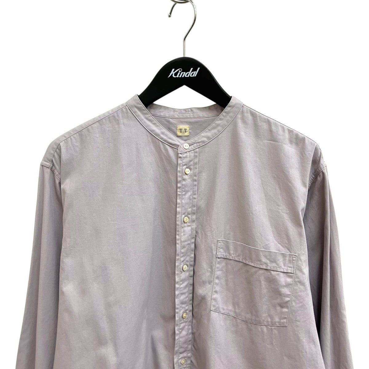 LOT 104ノーカラーシャツ