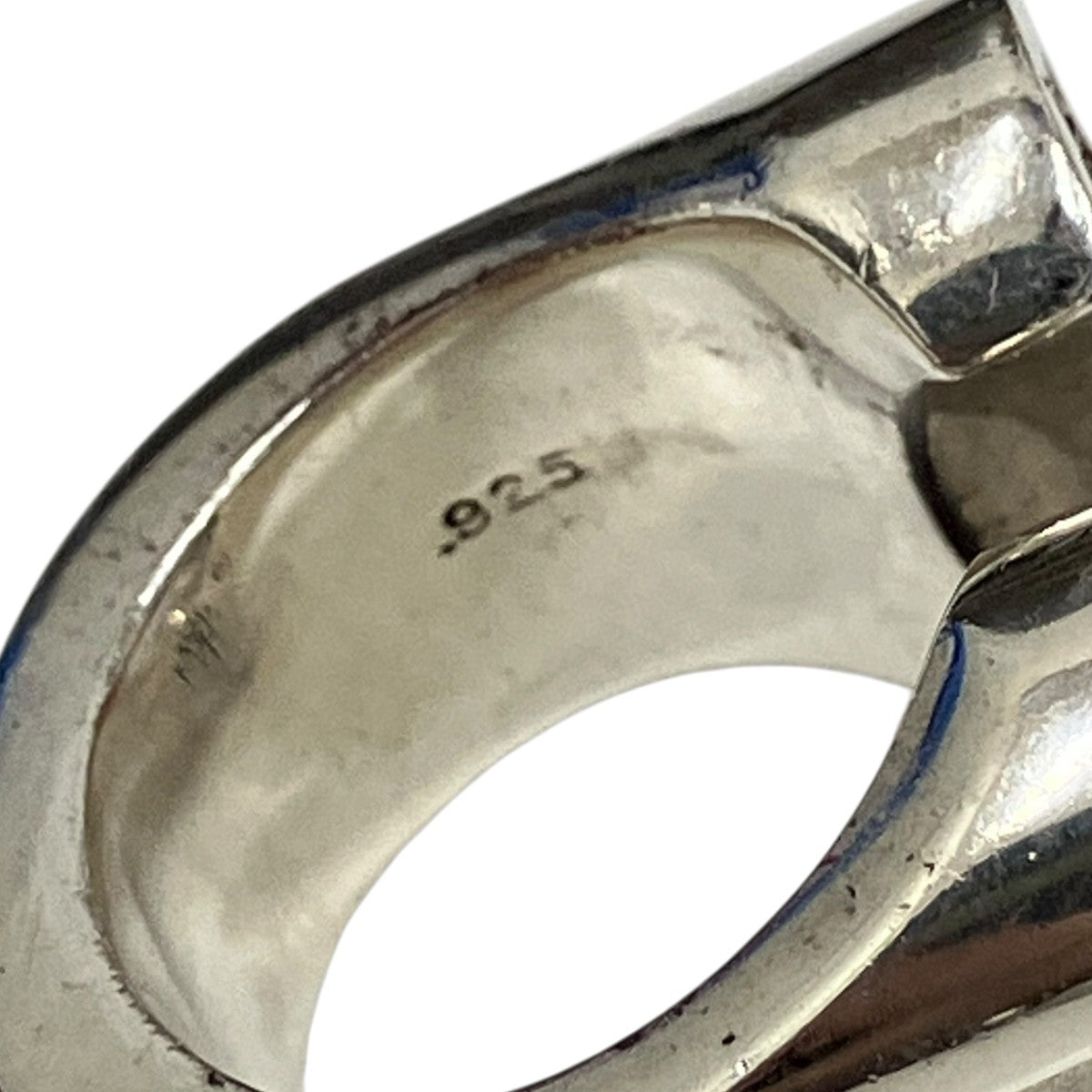 TENDERLOIN T-H．S RING SILVER STONEホースシューリング ダイヤ 古着・中古-5枚目のアイテム画像