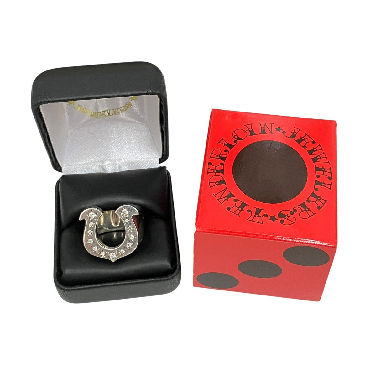 TENDERLOIN T-H．S RING SILVER STONEホースシューリング ダイヤ 古着・中古-7枚目のアイテム画像