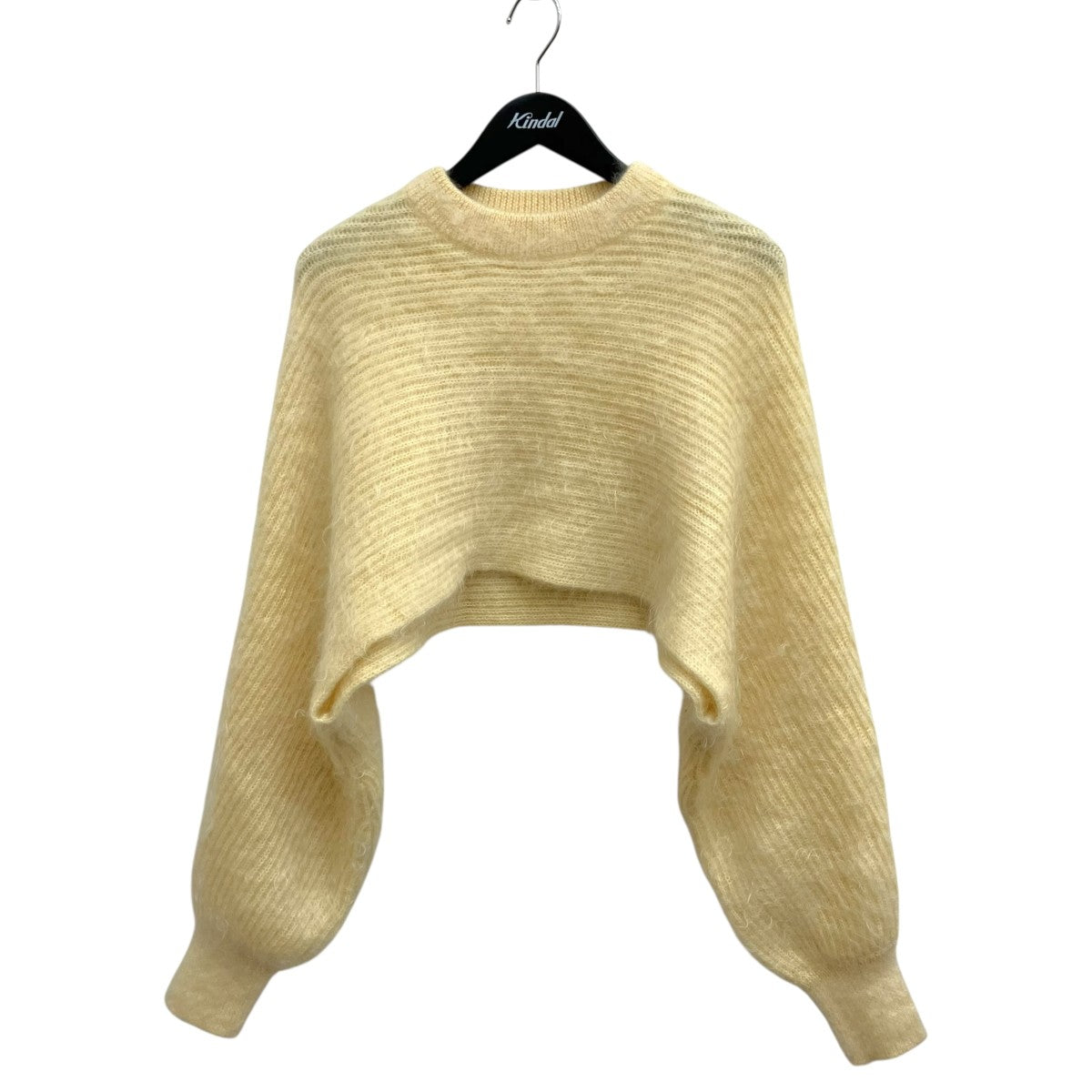 MOHAIR CROP TOPニット212-11232-013