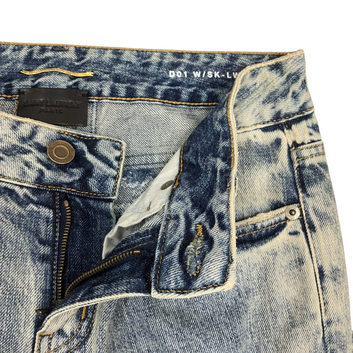 Saint Laurent Paris デニムパンツUP73 2014 00533 古着・中古-5枚目のアイテム画像