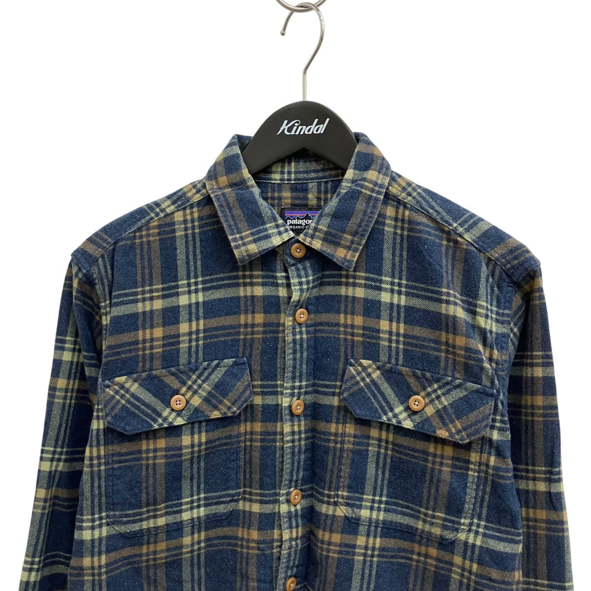 Patagonia チェック長袖シャツ42400 古着・中古-3枚目のアイテム画像