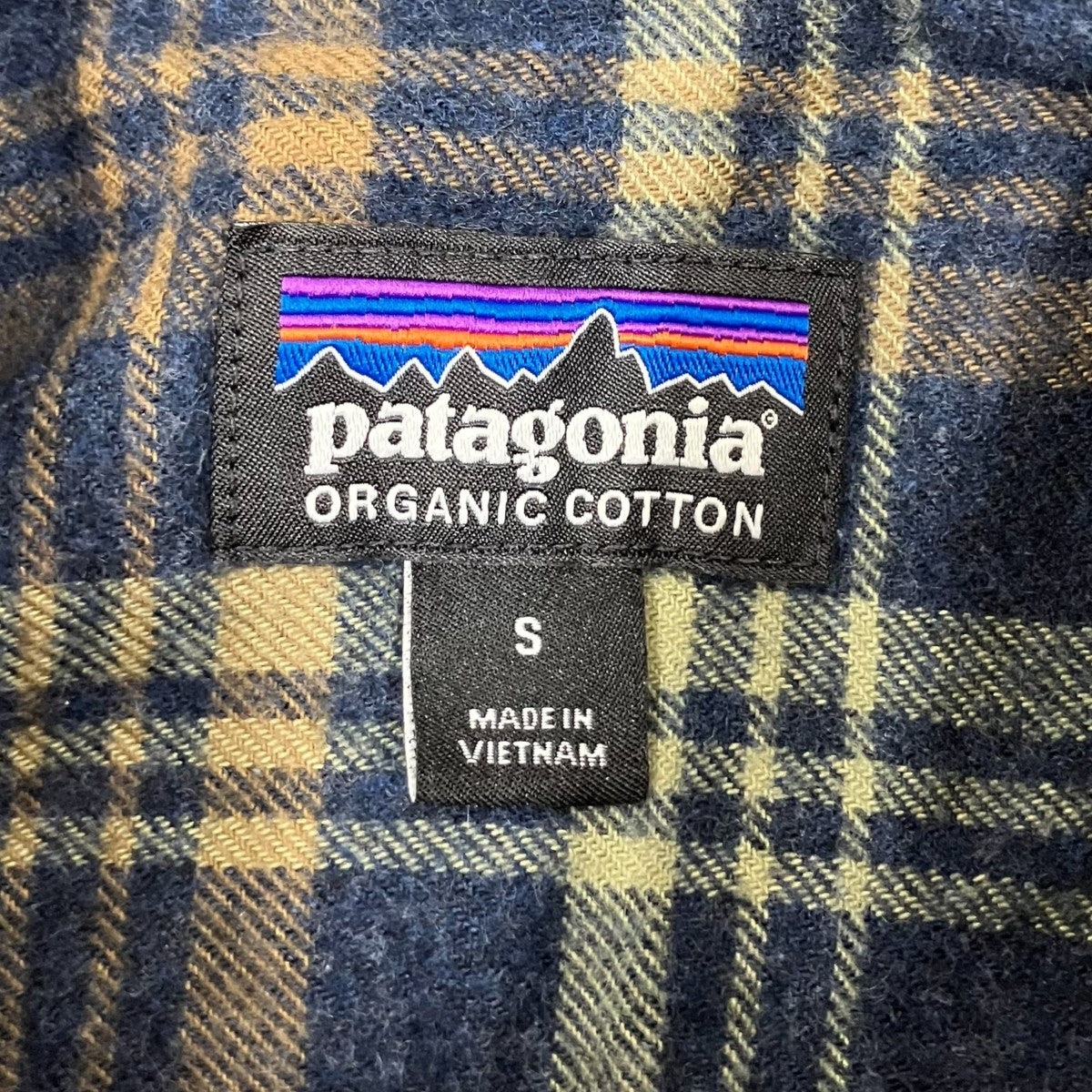 Patagonia チェック長袖シャツ42400 古着・中古-5枚目のアイテム画像