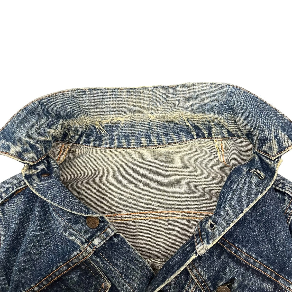 Levi's インディゴ Gジャン BIG E ビンテージ LEVI'S(リーバイス) BIG Eデニムジャケット インディゴ サイズ