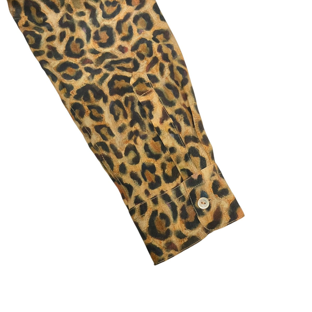 MASU ZIP-UP LEOPARD SHIRTレオパード長袖シャツMVFW-SH0622 古着・中古-4枚目のアイテム画像