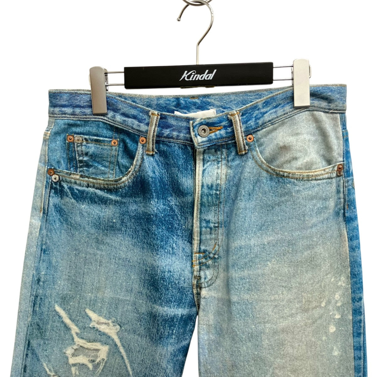 doublet PHOTO PRINT PANTSデニムパンツ22SS35PT189 古着・中古-3枚目のアイテム画像