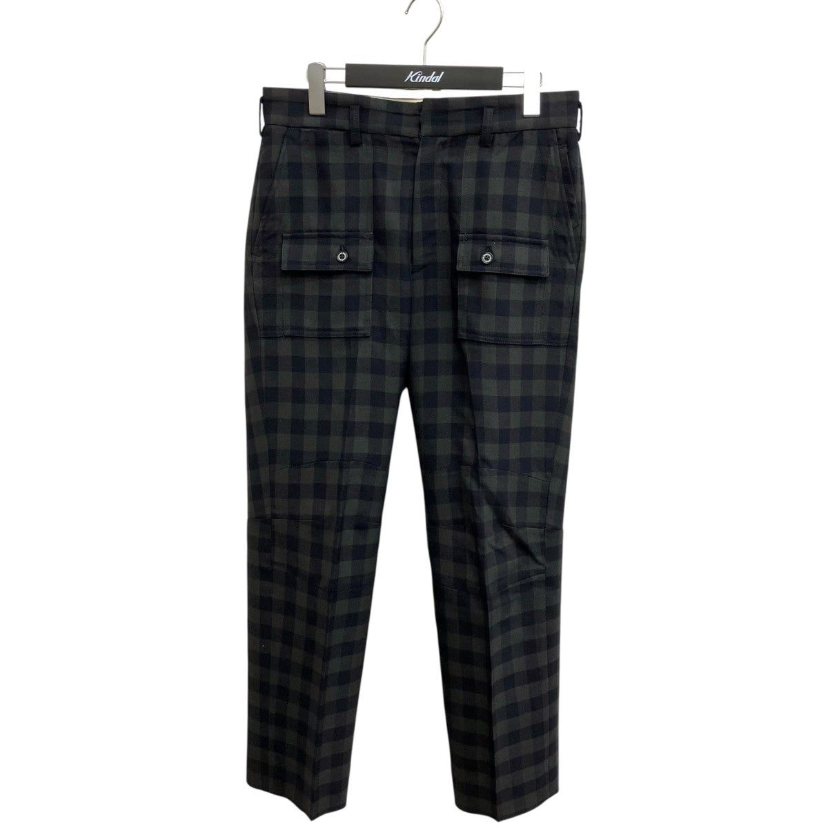 DAIRIKU チェックパンツ22AW B-2 古着・中古-1枚目のアイテム画像