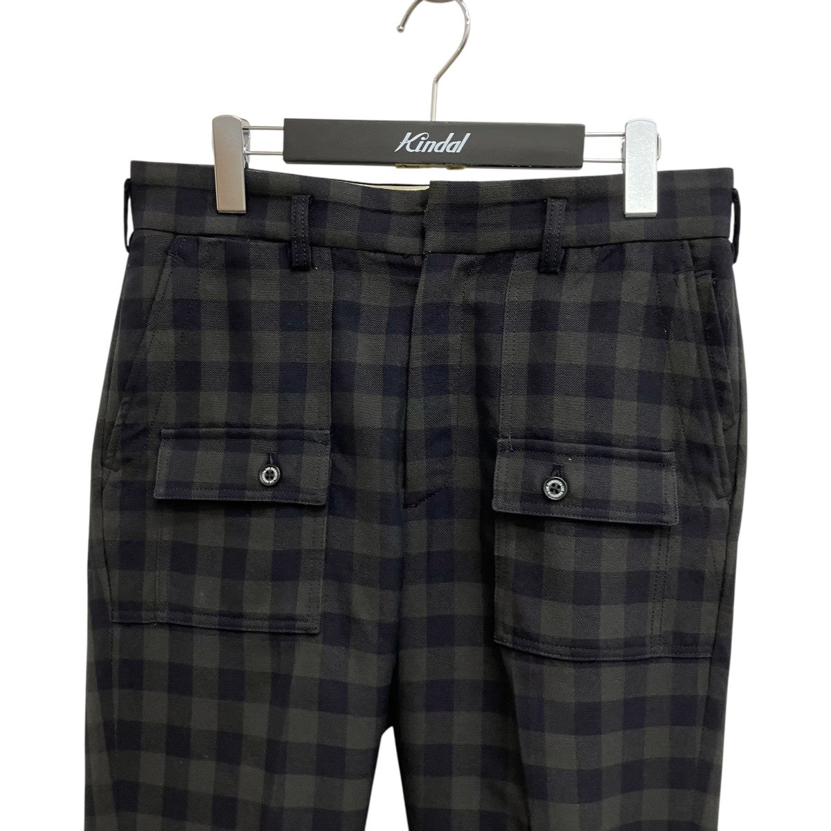 DAIRIKU チェックパンツ22AW B-2 古着・中古-3枚目のアイテム画像
