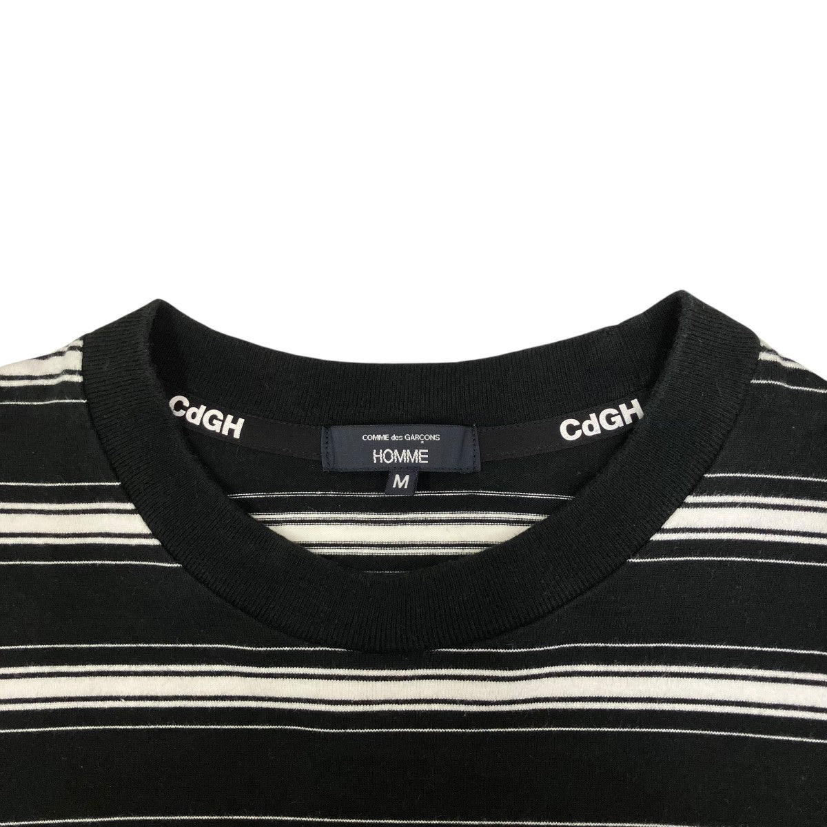 COMME des GARCONS HOMME AD2025ボーダー長袖カットソーHP-T002 古着・中古-5枚目のアイテム画像