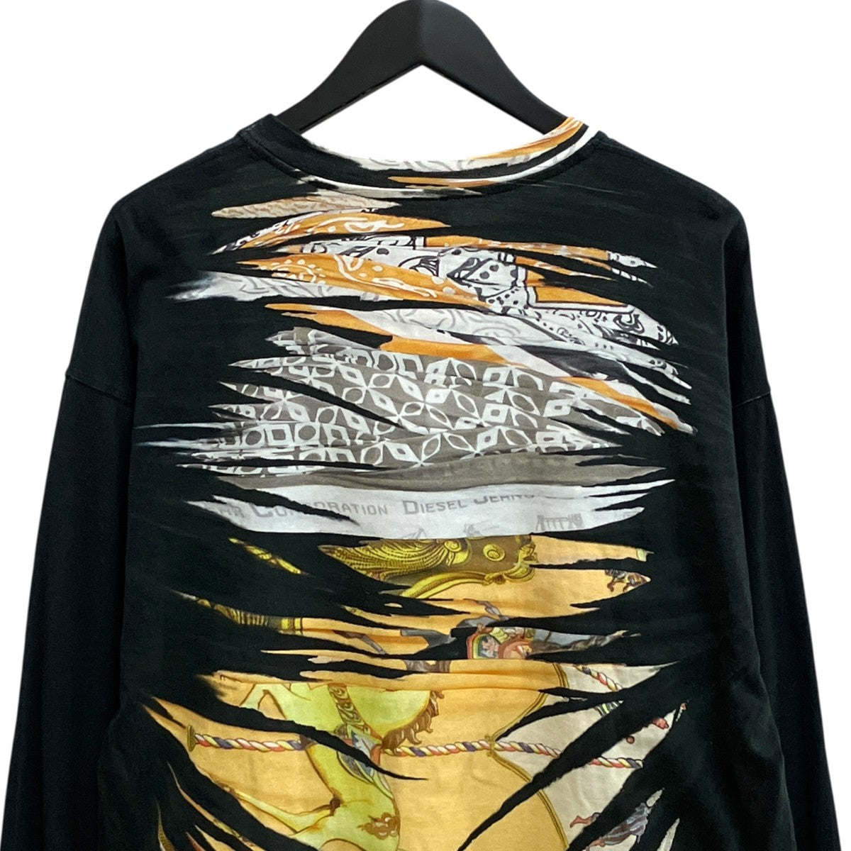 DIESEL T-BOXT-LS-R2長袖カットソー0PJBL 古着・中古-4枚目のアイテム画像
