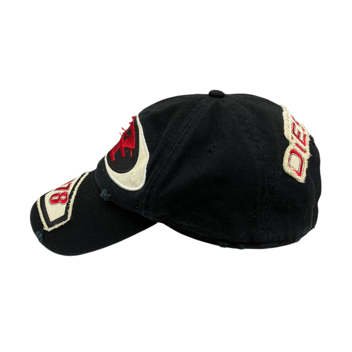 Baseball cap with embroidered patchesキャップ0QKAA