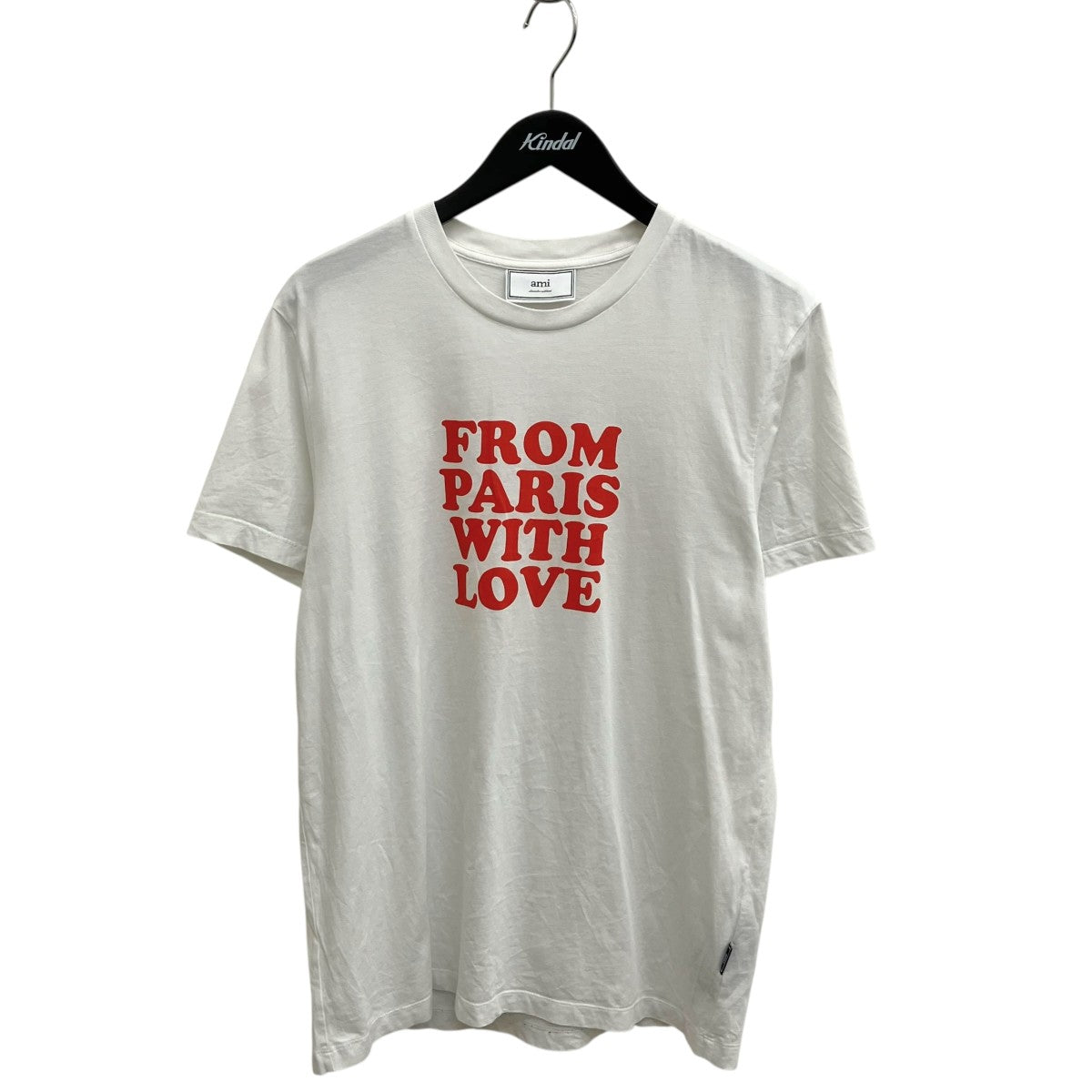 AMI Alexandre Mattiussi FROM PARIS WITH LOVE TEE半袖TシャツE18J162.71 古着・中古-1枚目のアイテム画像
